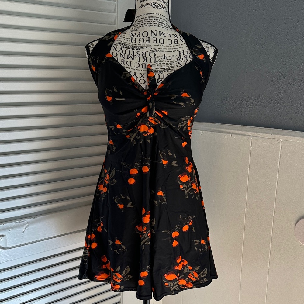 Cocoship retro pin-up swim dress